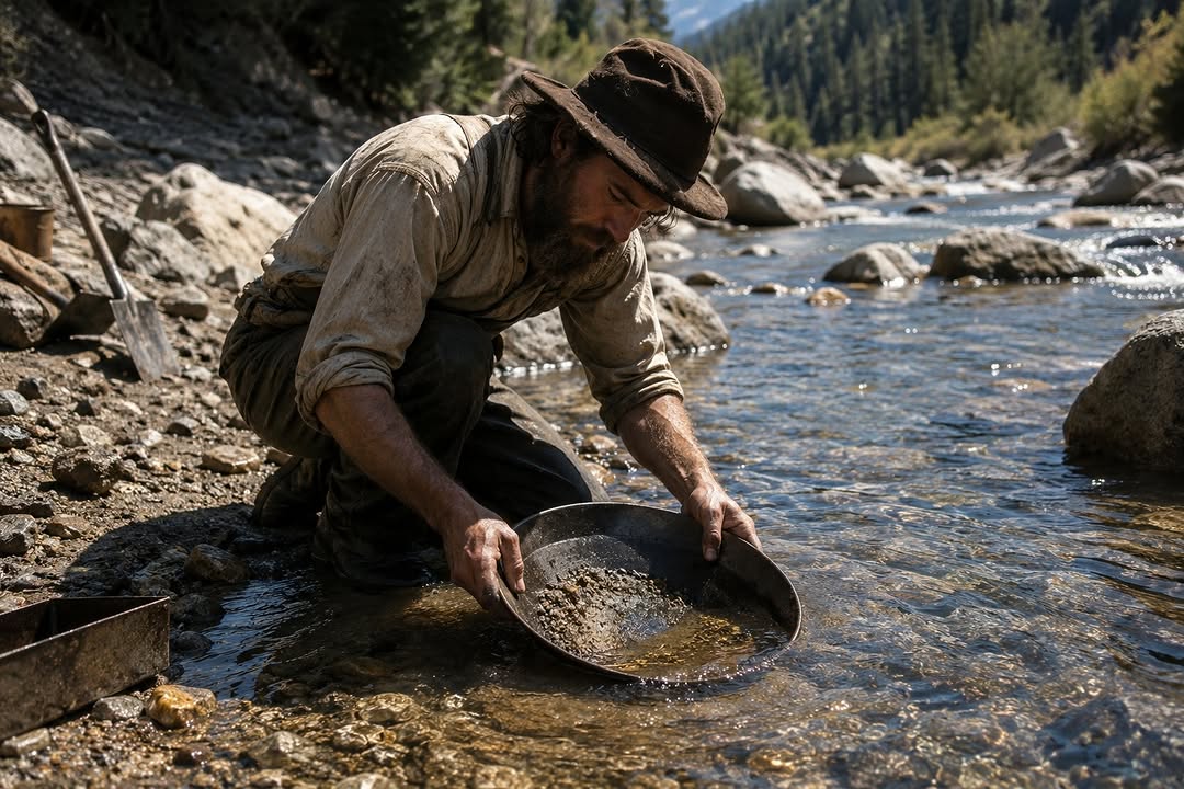 In 1848, gold nuggets were discovered in California, and tens of thousands of people rushed there: farmers, sailors, unemployed workers, and adventurers. Many arrived with a simple