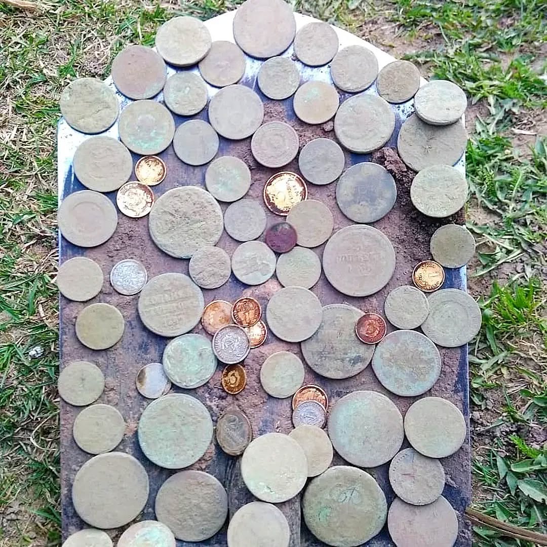 🍀✊💪 #metaldetecting #mydigworld #coin #dirtfishing #hobbydetecting