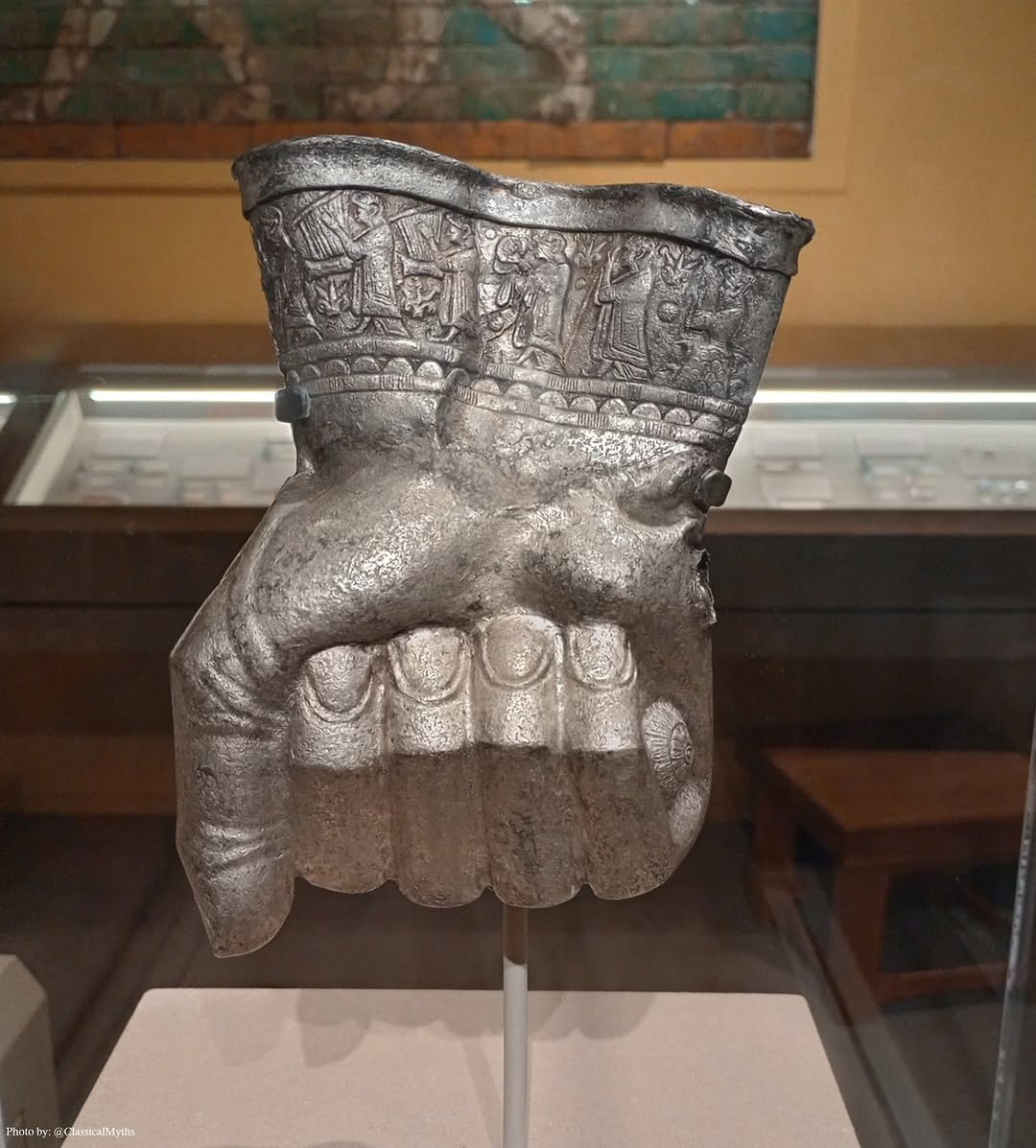 The Hittite King's Silver Goblet—A Gift to a Deity Hittite artifacts made of precious metals are extremely rare, but this goblet, created by order of the great Hittite king in the 