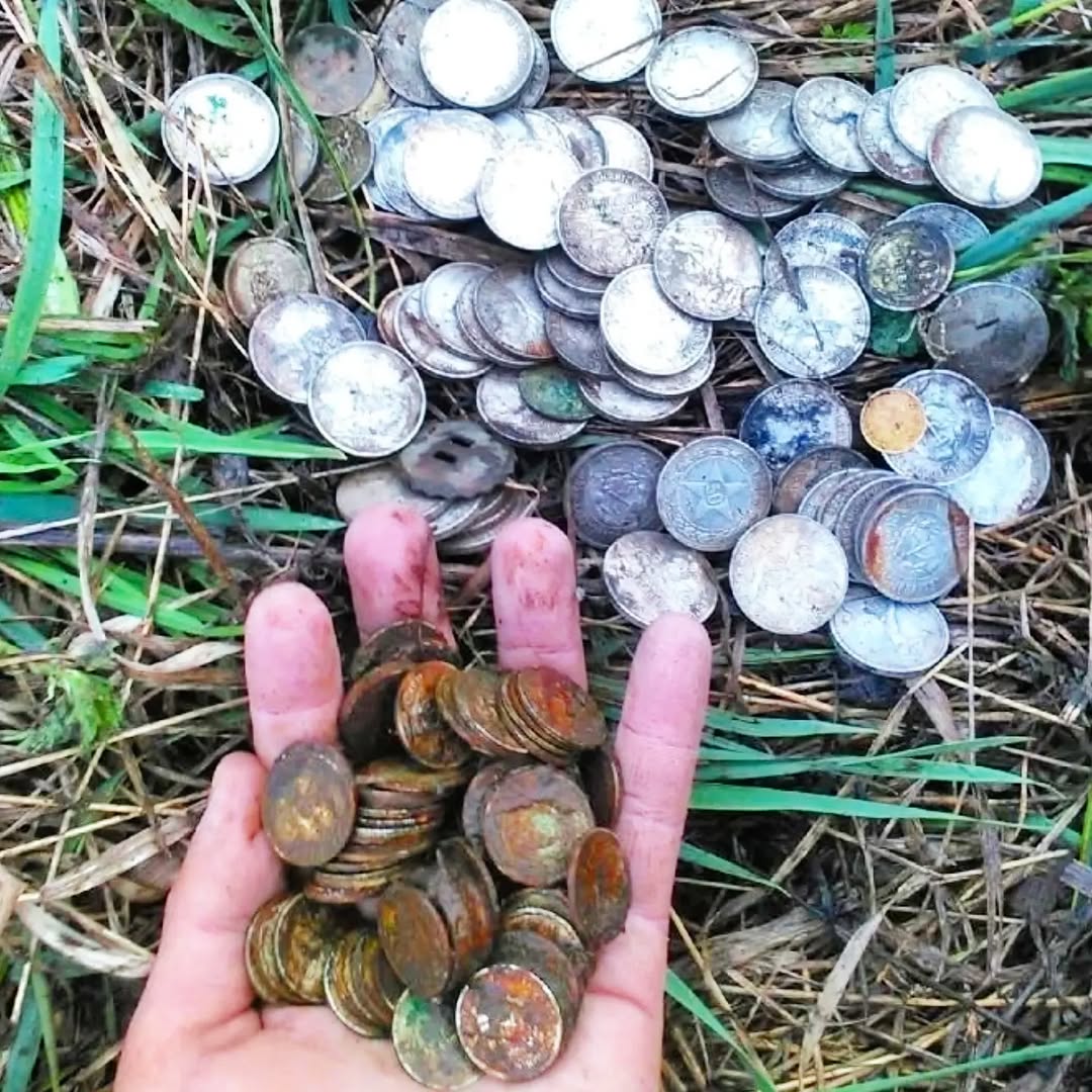 Treasure 😃🫪🔥😲😎🍀 #historia #treasure #metaldetecting #mydigworld #dirtfishing